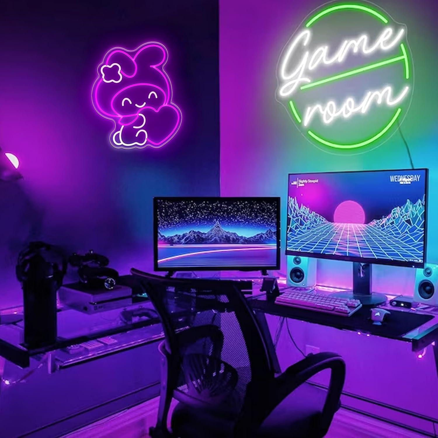 Anime Neon Sign Janpanese LED  - огляд і ціна Lighting Decor Living Room