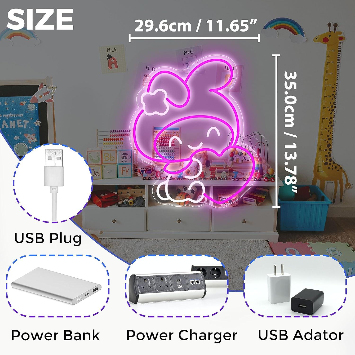 Anime Neon Sign Janpanese LED  - огляд і ціна Lighting Decor Living Room