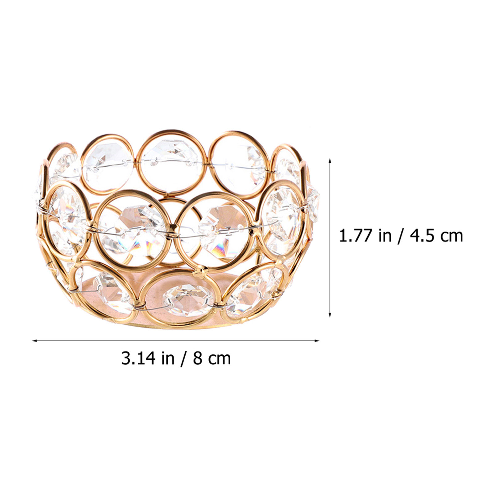 2Pcs Crystal and Iron Stands V - огляд і ціна Lighting Decoration Stand