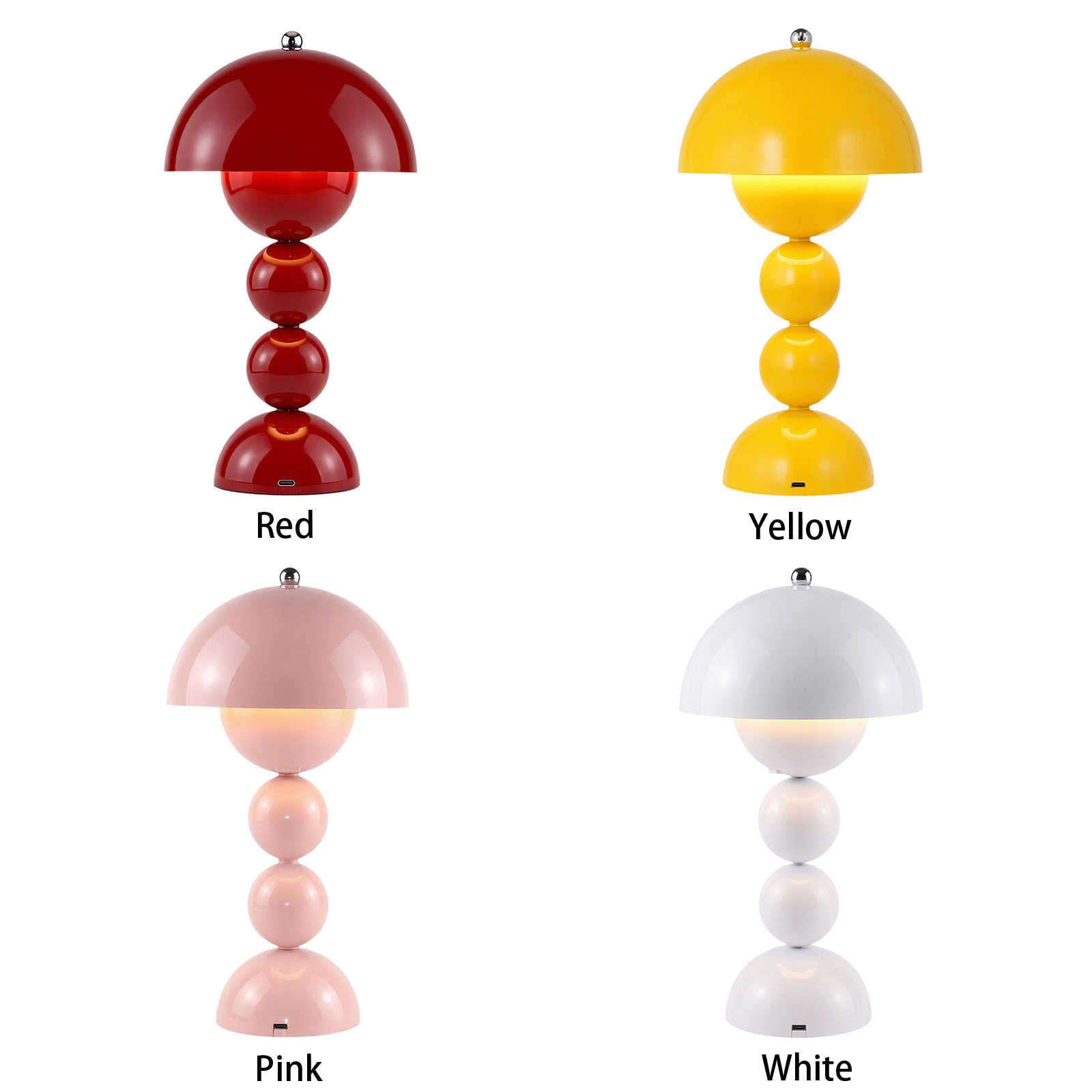 Mushroom Flower Bud Table Lamp - огляд і ціна Decor Lighting & Decor Fires Photos
