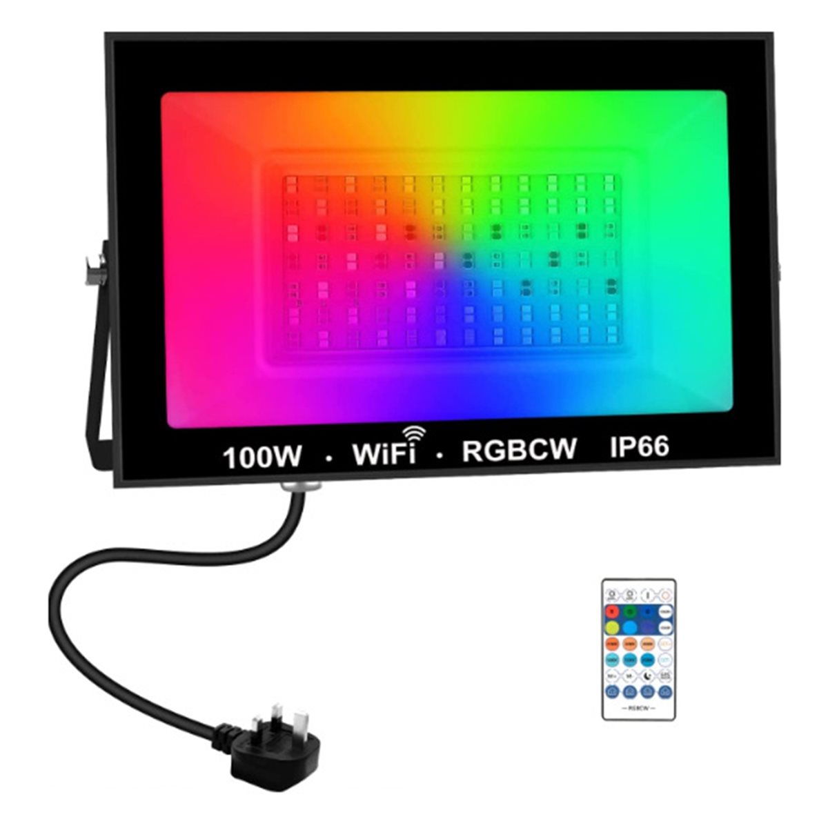 AA19 100W RGBCW LED Flood Ligh - огляд і ціна Decor Lighting Uk