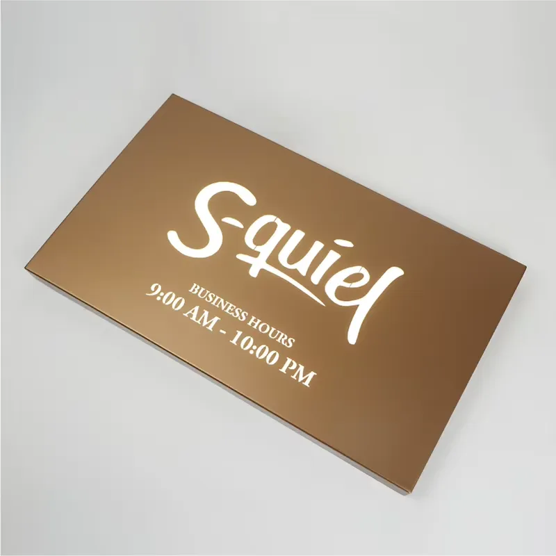 Rectangular LED Light Box Sign - огляд і ціна Decor Lighting Opening Hours