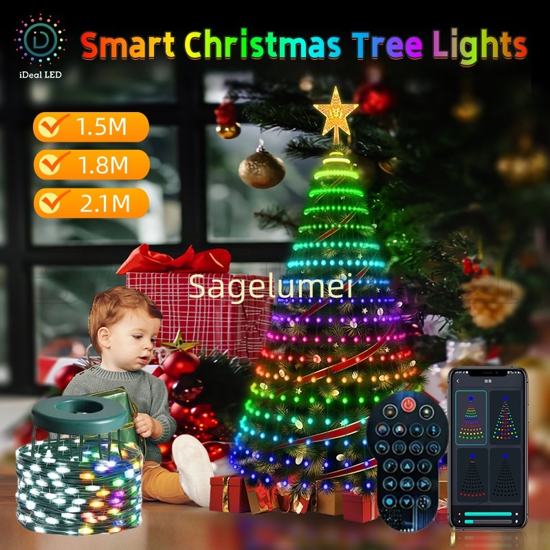 RGBIC 400LEDs Christmas Lights - огляд і ціна Decor Lighting Uk