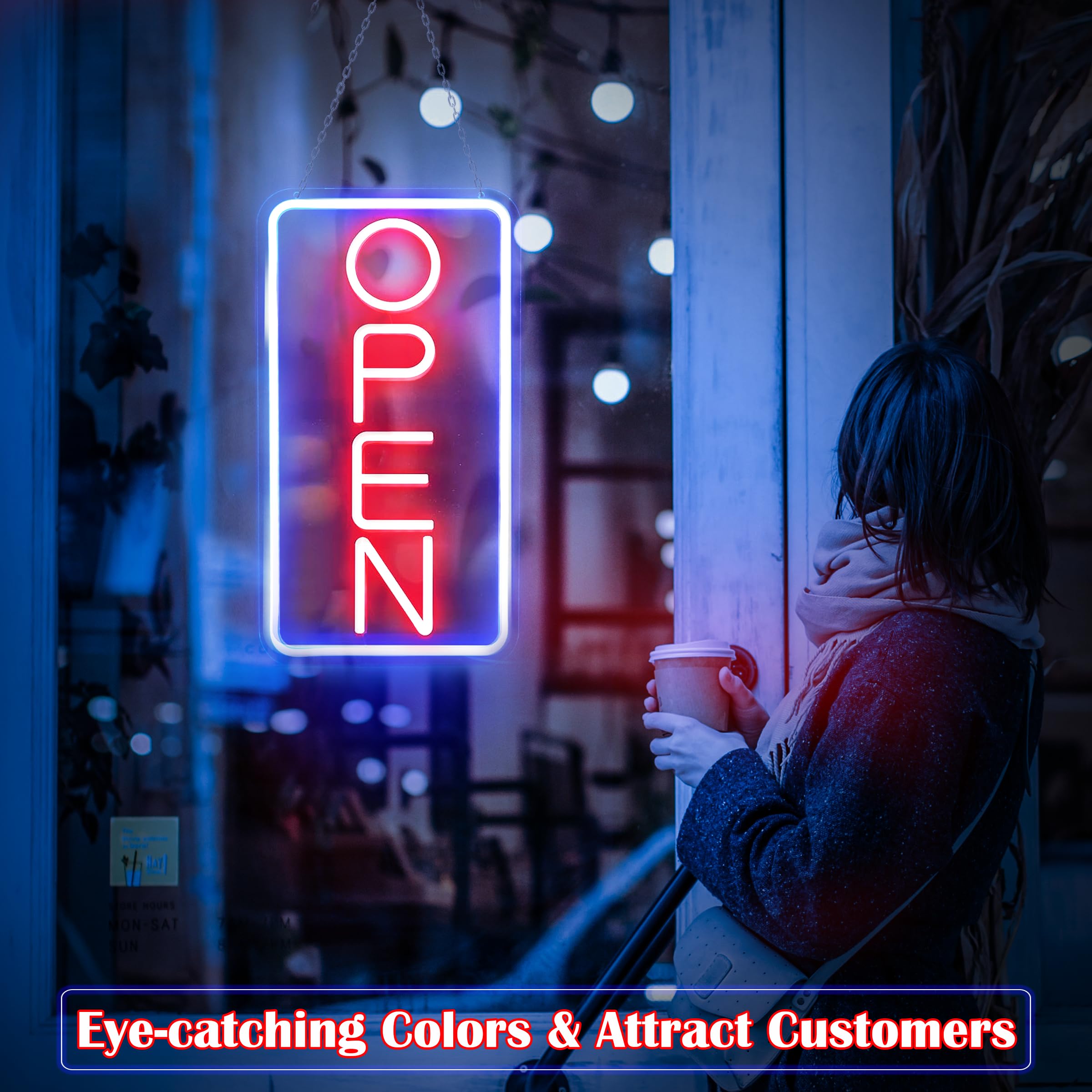 LED Neon Open Sign, Business H - огляд і ціна Decor Lighting Opening Hours