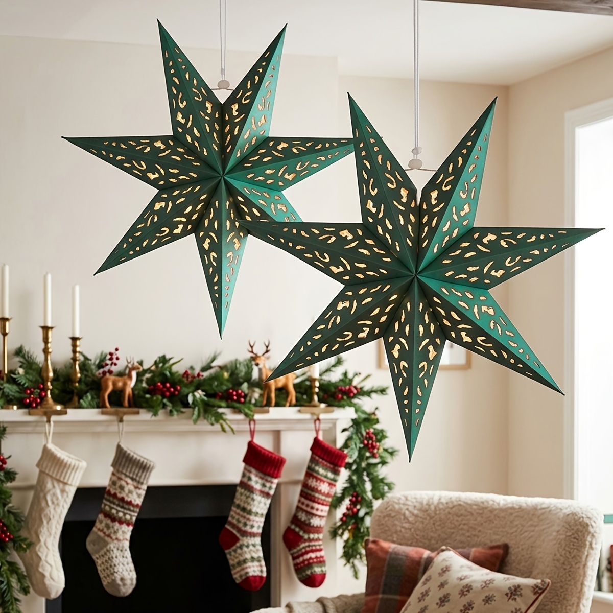 2pcs, Pendants, Drops&Finials, - огляд і ціна Pendant Lighting Christmas Decor