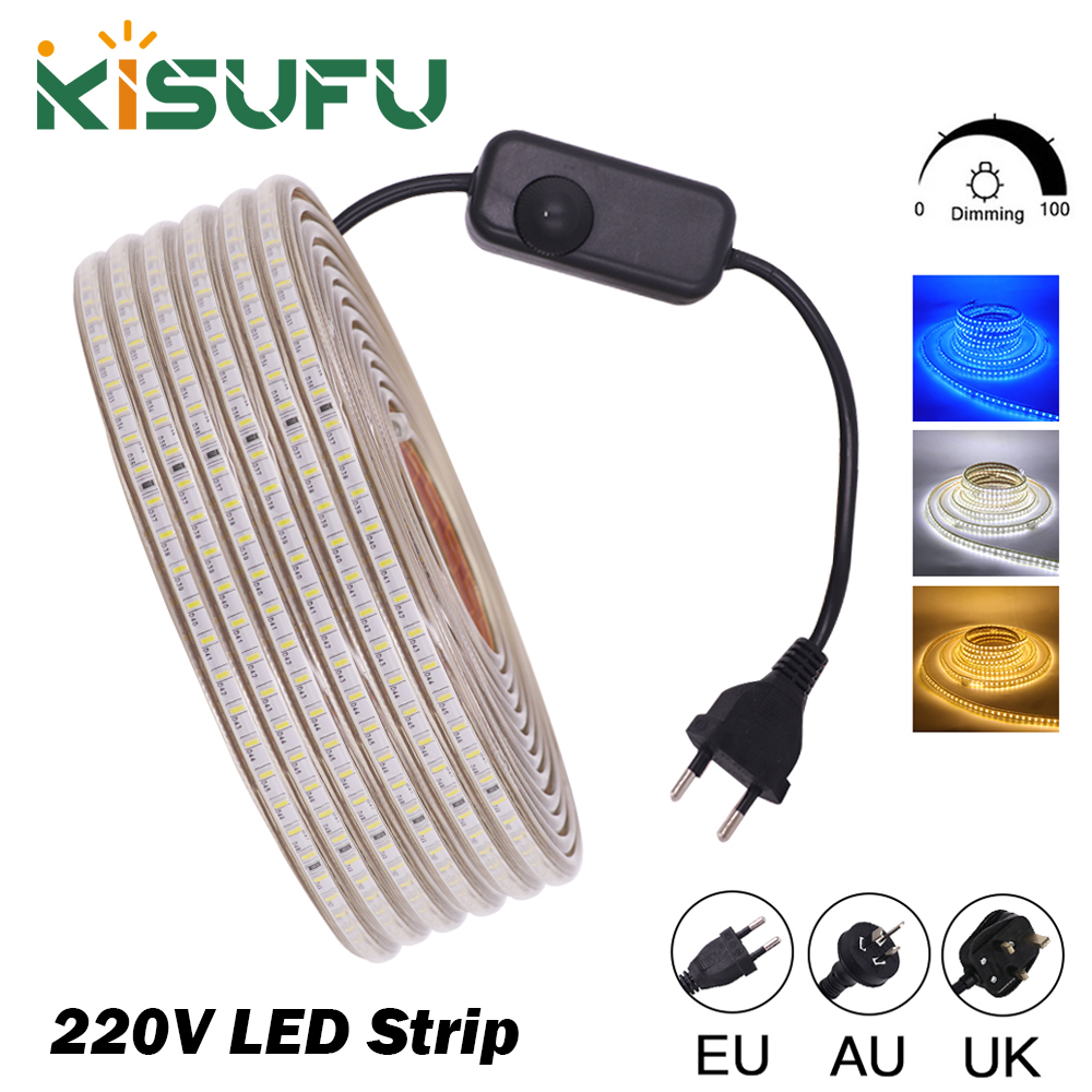 220V LED Strip With Dimmer EU/ - огляд і ціна Decor Lighting Uk