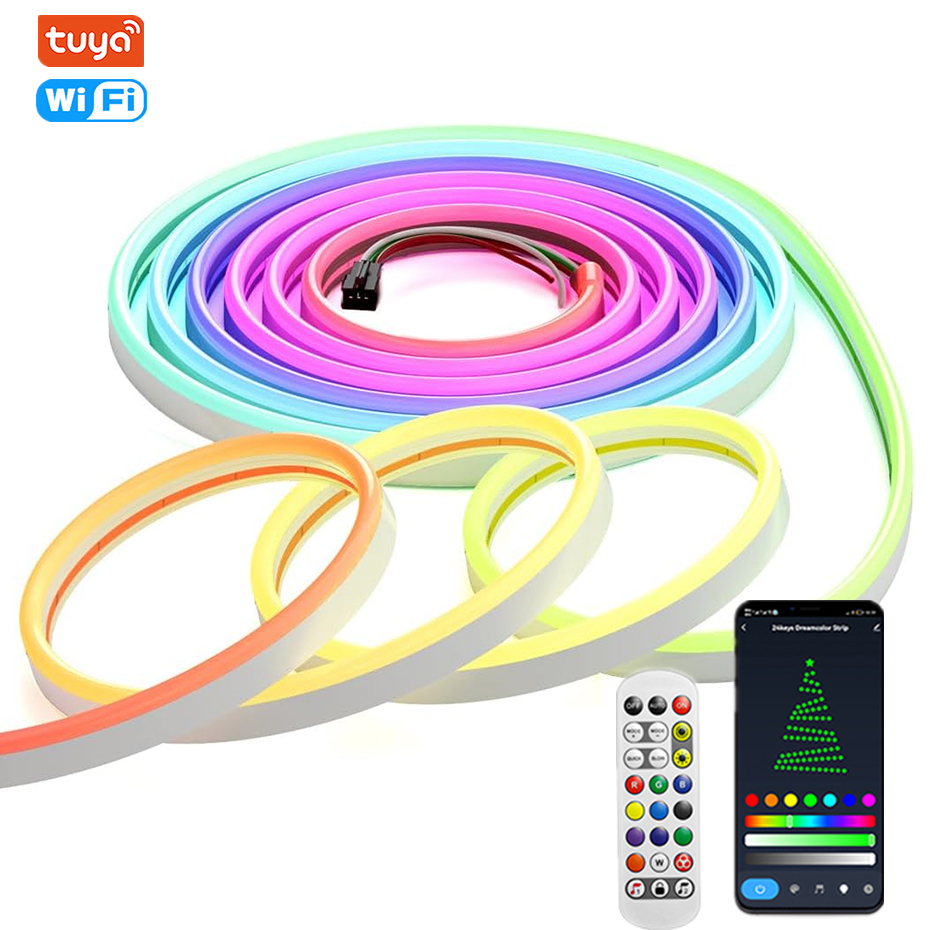 12V RGBIC LED Neon Light Strip - огляд і ціна Decor Lighting Uk