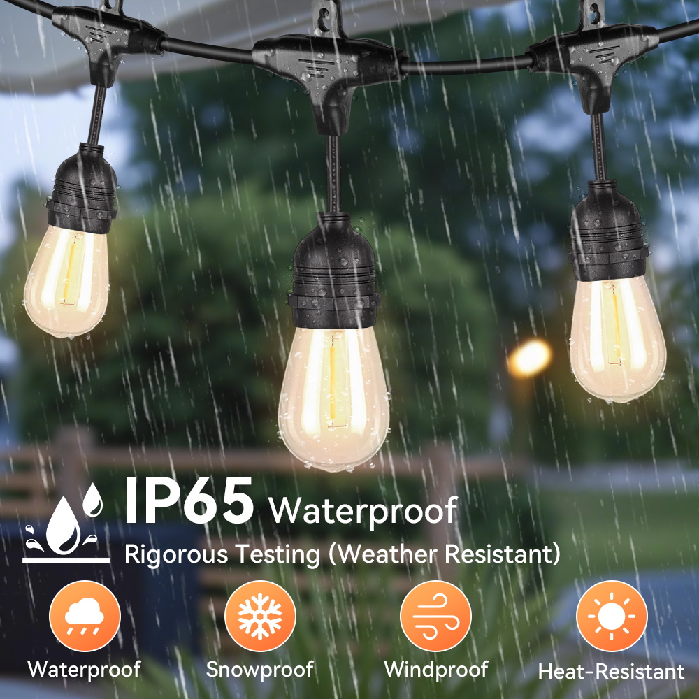 E27 Outdoor String Lights LED  - огляд і ціна Decor Lighting Uk