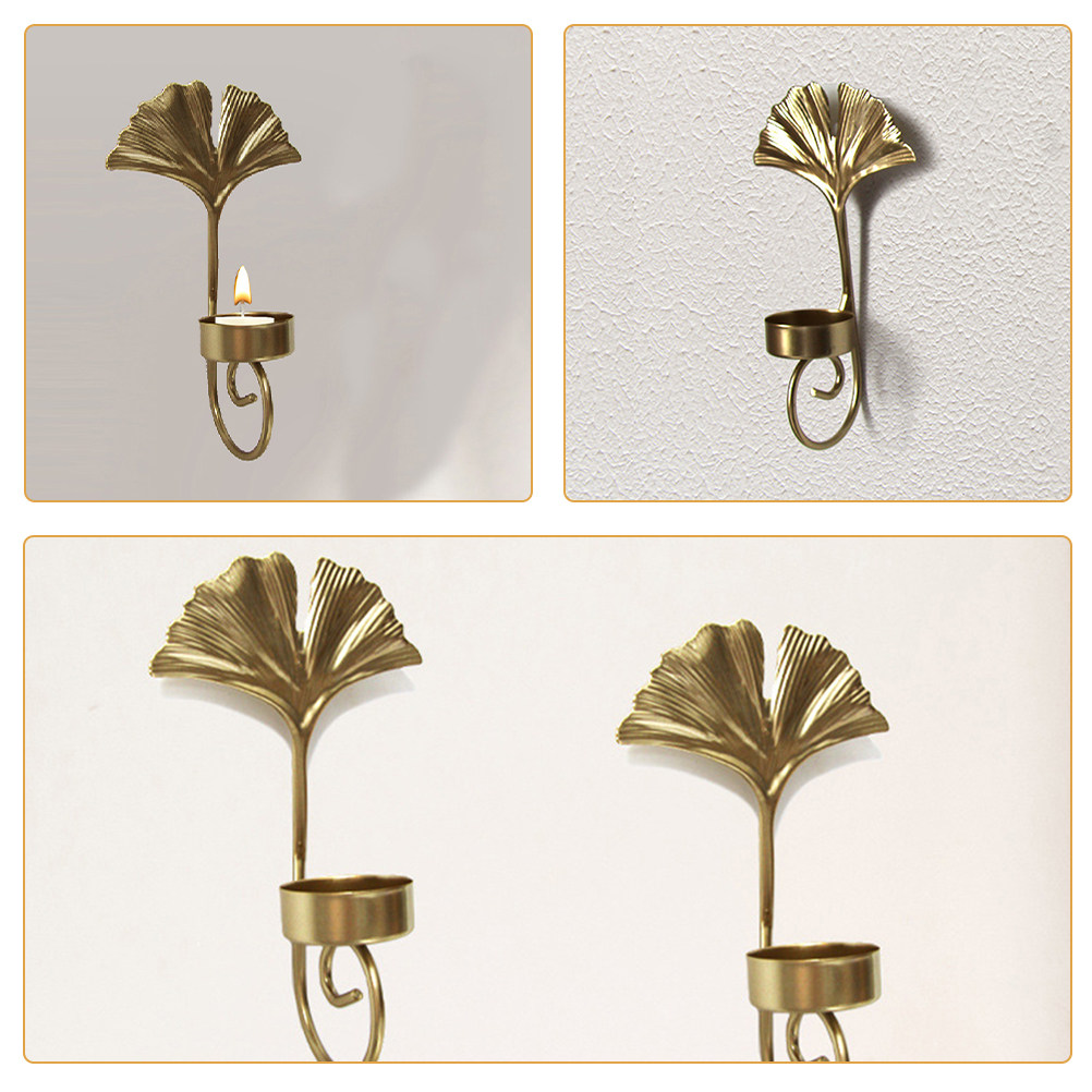 4Pcs Wall Mounted Leaf Holder  - огляд і ціна Lighting Decoration Stand