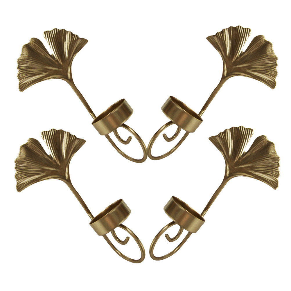 4Pcs Wall Mounted Leaf Holder  - огляд і ціна Lighting Decoration Stand